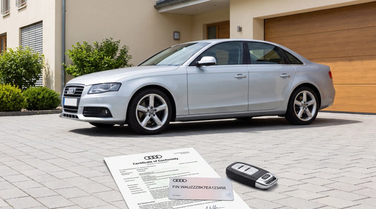 Audi A4 B8 COC-Papier richtig beantragen