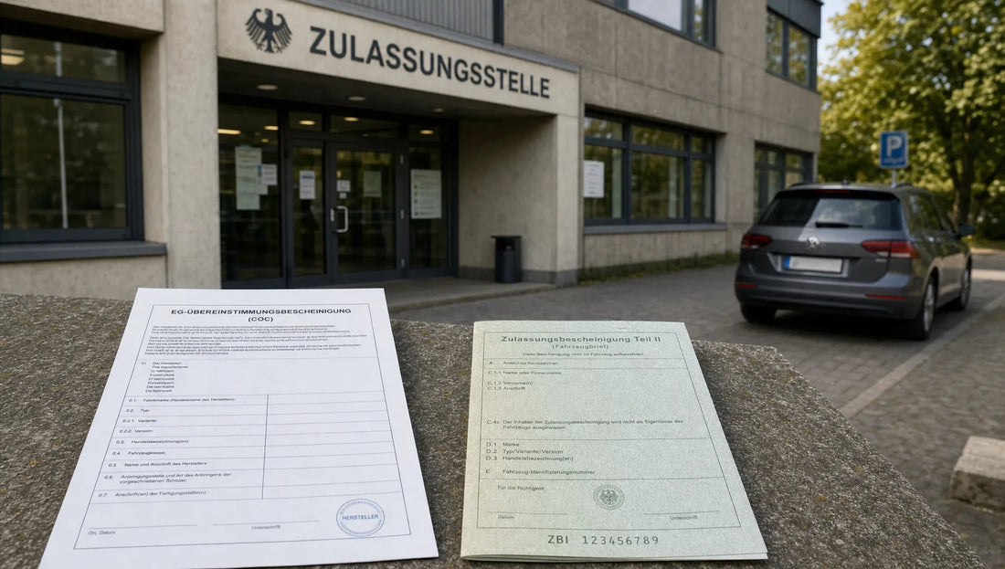 COC-Bescheinigung und Kfz-Brief: Wo liegt der Unterschied?